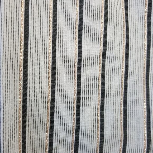 Finn and grace metallic stripe button down shirt - Picture 4 of 9